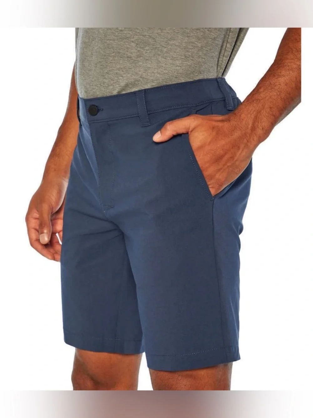 Banana Republic Men's Flat Front Shorts Vintage Navy Size 32 NWOT (#20)